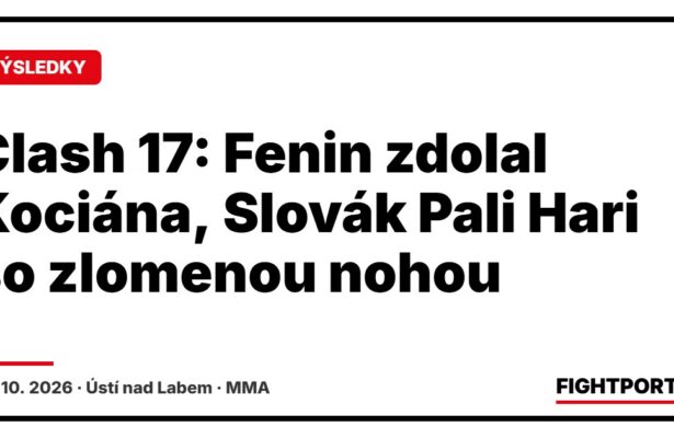 Clash 17: Fenin zdolal Kociána, Slovák Pali Hari so zlomenou nohou