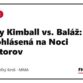 Jeremy Kimball vs. Baláž: ťažká váha ohlásená na Noci gladiátorov