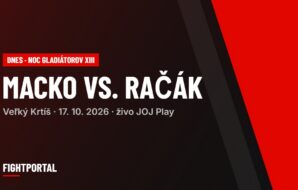 Noc gladiátorov XIII Veľký Krtíš 17. 10. 2026 – Macko vs. Račák