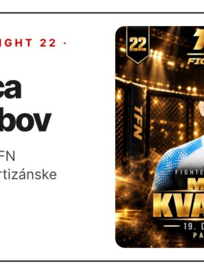 TITAN FIGHT NIGHT 22: Kvasnica vs. Zurabov, Partizánske 19. 12. 2026