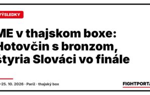 ME v thajskom boxe: Hotovčin s bronzom, štyria Slováci vo finále