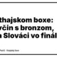 ME v thajskom boxe: Hotovčin s bronzom, štyria Slováci vo finále