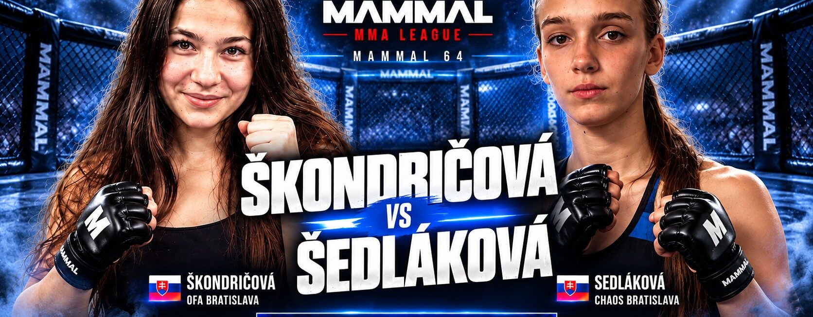 MAMMAL 64 Martin – Diana Škondričová vs Tamara Sedláková