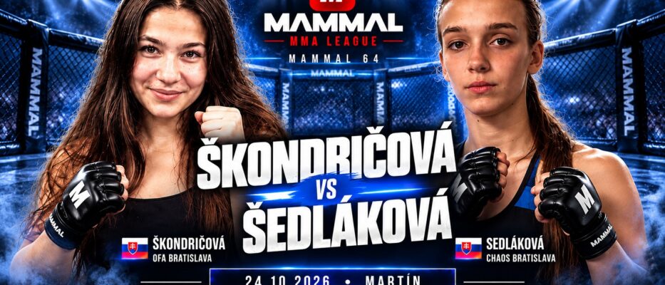 MAMMAL 64 Martin – Diana Škondričová vs Tamara Sedláková